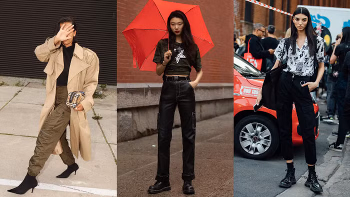 Phong cách quần cargo mang hơi thở Y2K đã trở lại trong mùa Hè này ảnh 2