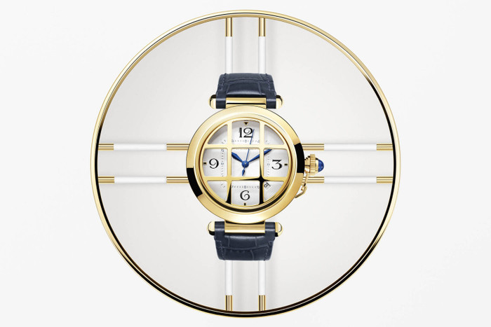 Đồng hồ Pasha de Cartier Grille - Mang một diện mạo cực kỳ ấn tượng ảnh 4