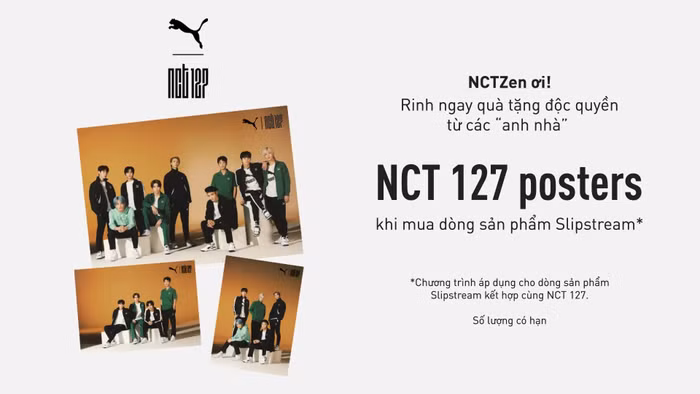 PUMA bắt tay NCT 127