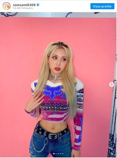 Tìm cảm hứng thời trang cùng 7 ngôi sao K-pop nổi tiếng ảnh 11 Somi