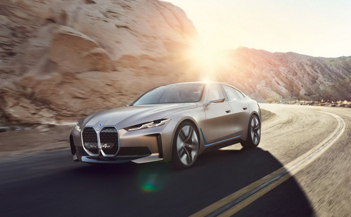 BMW "nhá hàng" Concept i4 - 2021 thể thao