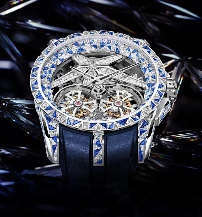 "Choáng ngợp" với đồng hồ Roger Dubuis Excalibur Superbia 600 viên kim cương ảnh 3 Roger Dubuis Excalibur Superbia