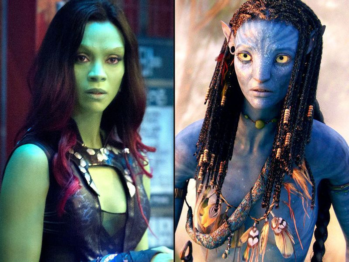 Diễn viên Zoe Saldana “nữ hoàng phòng vé” da màu độc nhất Hollywood ảnh 5 Diễn viên Zoe Saldana “nữ hoàng phòng vé” da màu độc nhất Hollywood ảnh 5