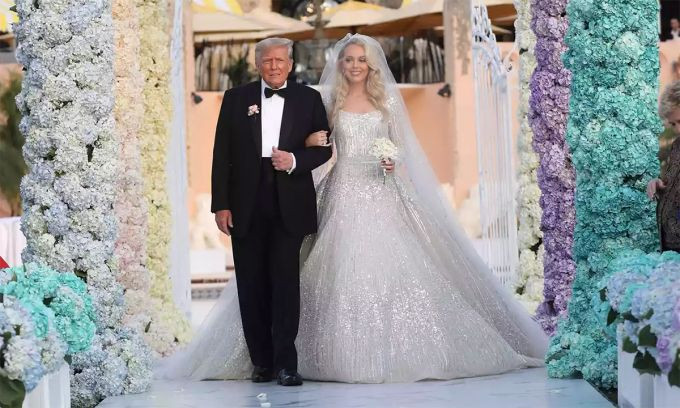 Lễ cưới con gái Donald Trump