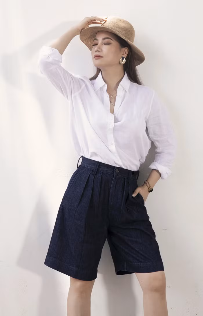 BST Hè 2022 của Banana Republic mời Trương Ngọc Ánh làm mẫu ảnh ảnh 2