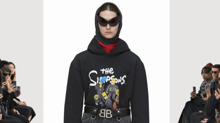 Balenciaga công bố BST merch “The Simpsons” đầy cá tính