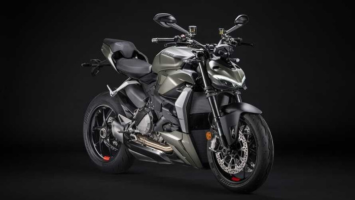Ducati Streetfighter V2 2022 nổi bật với màu sơn Storm Green ảnh 1