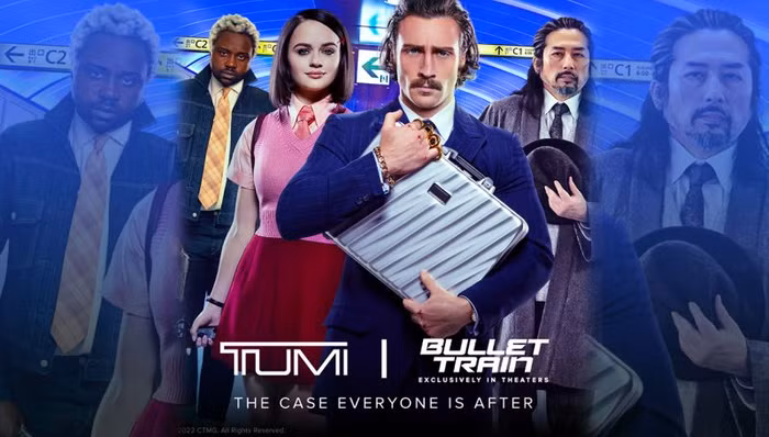 TUMI xuất hiện trong siêu phẩm hành động “Bullet Train” của Sony Pictures