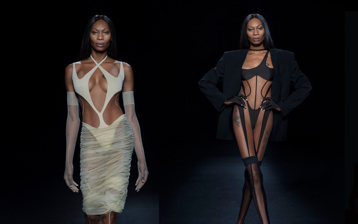 MUGLER spring 2022 RTW: Những xúc cảm mãnh liệt