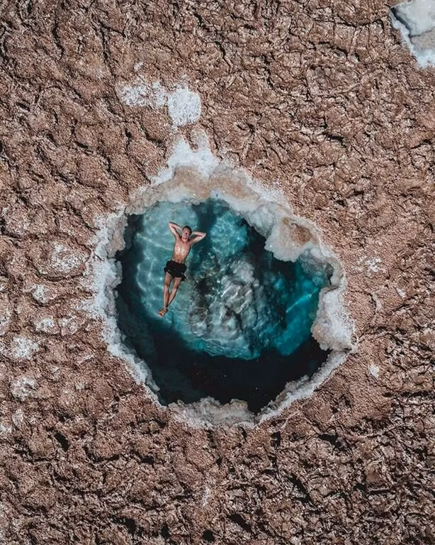 Cảnh tuyệt đẹp tại hồ muối Siwa Ai Cập