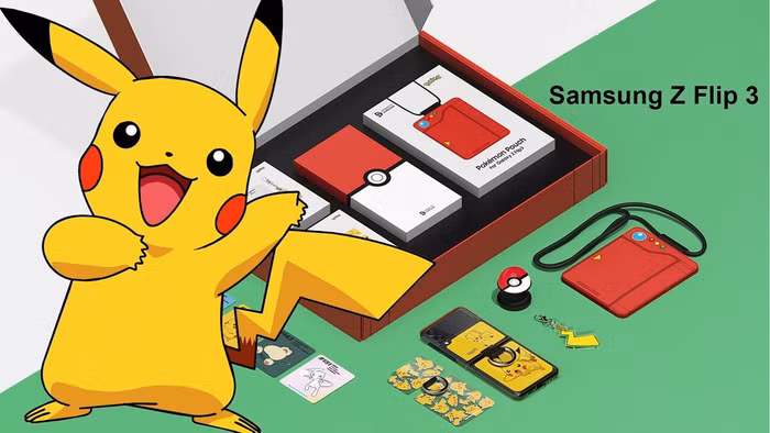 Samsung ra mắt Galaxy Z Flip 3 theo chủ đề Pokémon
