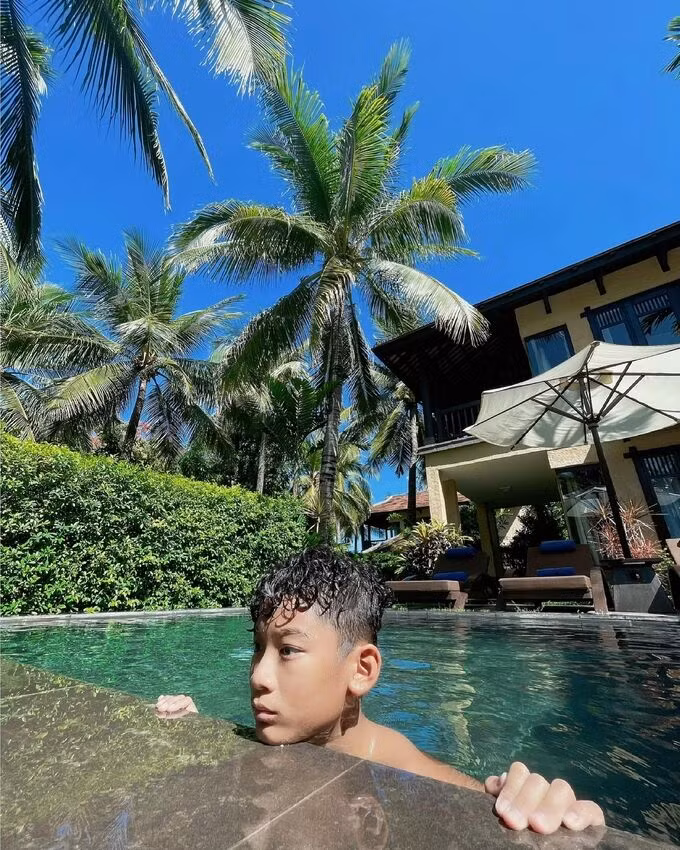 Resort 5 sao nơi mẹ con Lệ Quyên nghỉ dưỡng cùng Lâm Bảo Châu - 4