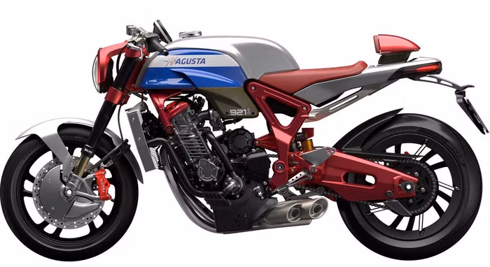 Cận cảnh MV Agusta Concept cafe racer mới ra sẽ mắt vào năm 2024 ảnh 2