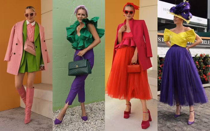 Color block đã quay lại - Khám phá xu hướng phối đồ độc đáo cho các quý cô! ảnh 3