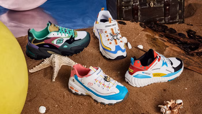Skechers X One Piece: Những cá tính thời thượng