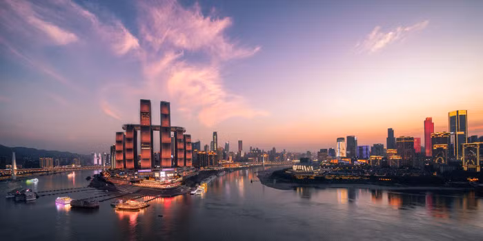 Thành phố Trùng Khánh vô cùng hiện đại và phát triển. Ảnh: IGH