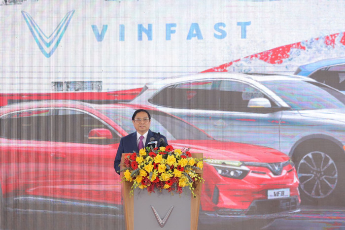 Sự kiện VinFast xuất khẩu ô tô điện đầu tiên ra thế giới ảnh 1 VinFast xuất khẩu ô tô điện