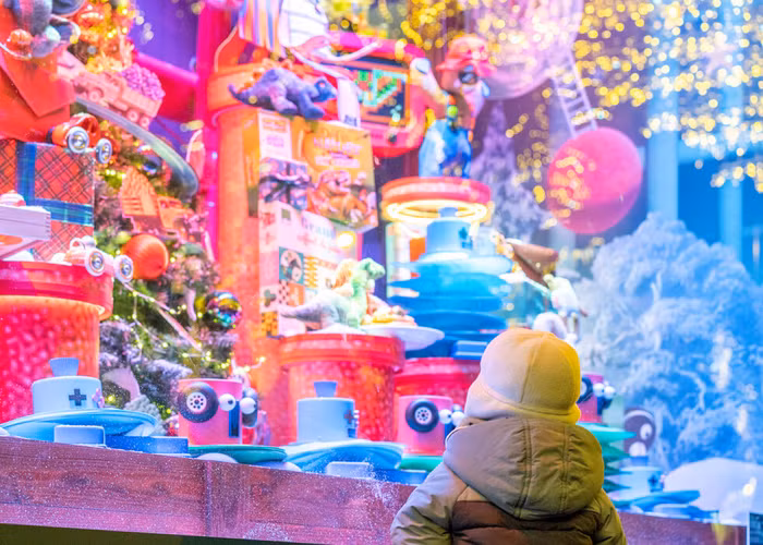 Trình diễn ở Galeries Lafayette Paris