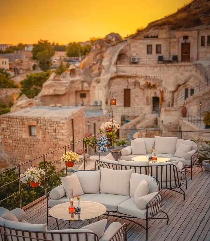 Khách sạn hang đá ở Thổ Nhĩ Kỳ 'sang chảnh' không kém resort nổi tiếng - 8