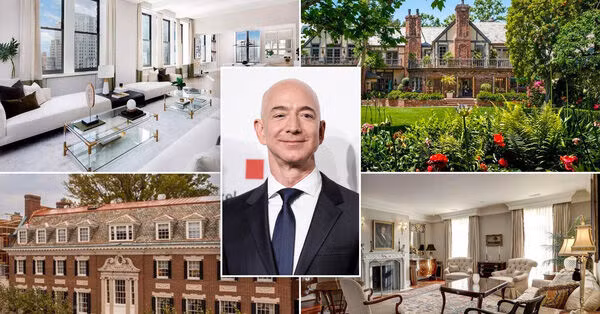 Bộ sưu tập bất động sản trài dài khắp nước Mỹ của tỷ phú Jeff Bezos