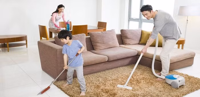 dọn dẹo đón tết