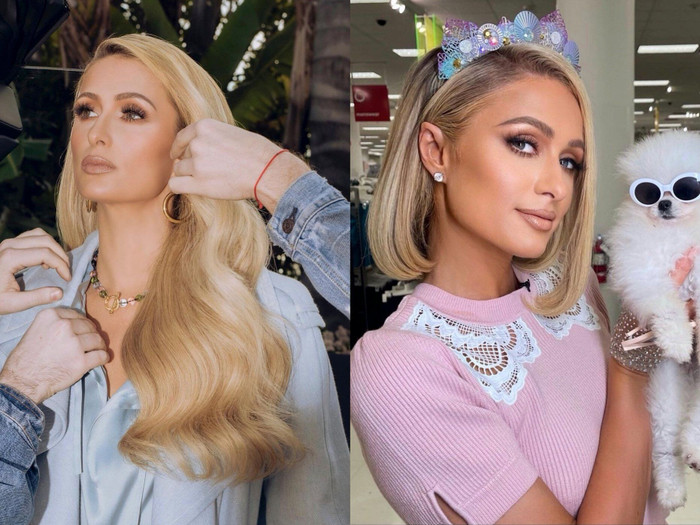 Paris Hilton xinh đẹp và trẻ trung hơn khi cắt tóc ngắn