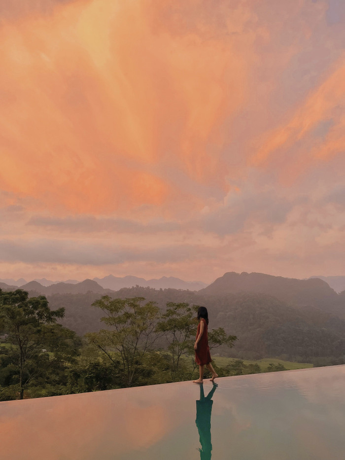 Du lịch Pù Luông: Cuộc khám phá các kho bản của người dân tộc Mường, Thái ảnh 6 du lịch pù luông hoàng hôn