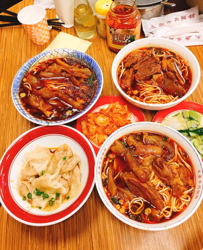 Mì bò Yongkang. Ảnh: @ lynkht