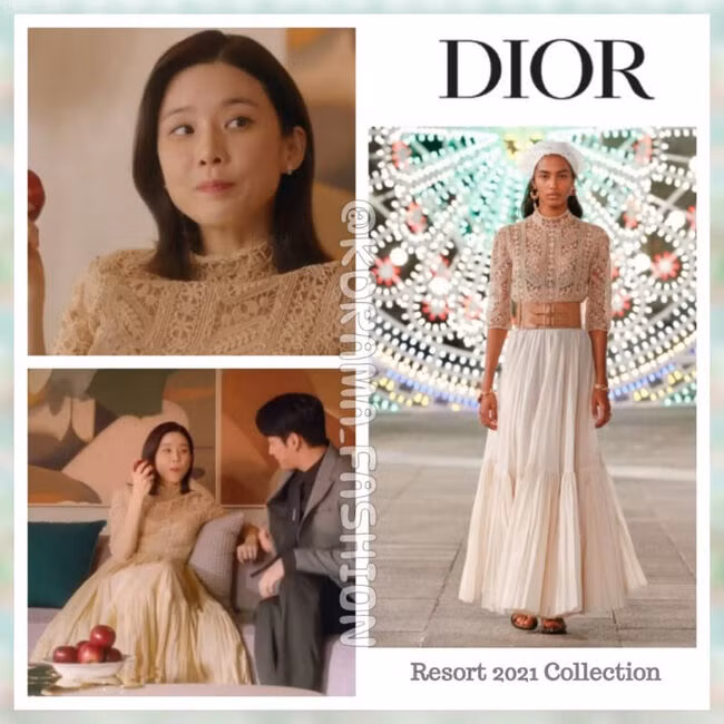 Mợ út phim Mine và Jisoo đụng hàng mẫu đầm của Dior: Mix đồ cao tay, khí chất sang chảnh nhưng ai nổi bật hơn cả? - Ảnh 5.