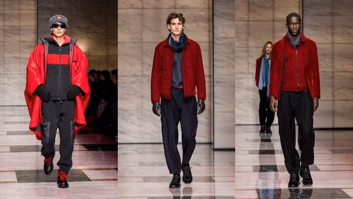 Giorgio Armani Thu Đông Nam 2023