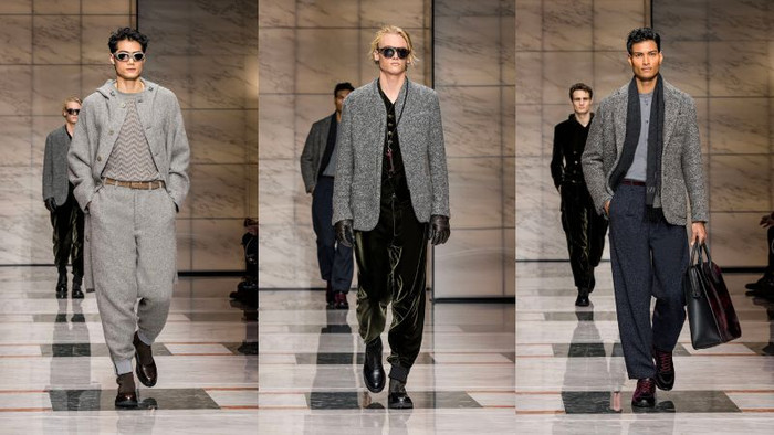 BST Giorgio Armani Thu Đông Nam 2023: những người đàn ông trưởng thành ảnh 6 Giorgio Armani Thu Đông Nam 2023