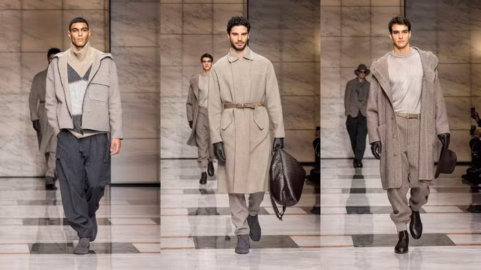 Giorgio Armani Thu Đông Nam 2023