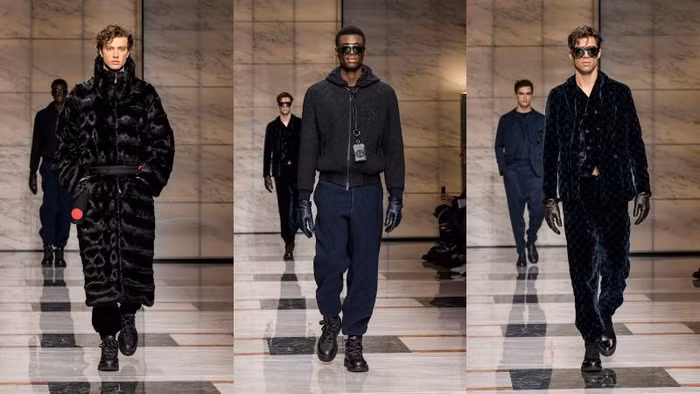 Giorgio Armani Thu Đông Nam 2023