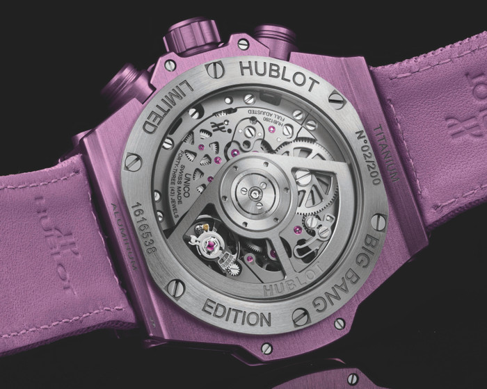 Big Bang Unico Summer Purple - Mẫu đồng hồ chào hè limited từ Hublot! ảnh 2