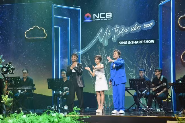 “NCB Sing &amp; Share Show - Mở triệu ước mơ” chia sẻ thông điệp nhân văn, tiếp thêm động lực chắp cánh cho hàng triệu ước mơ Việt.