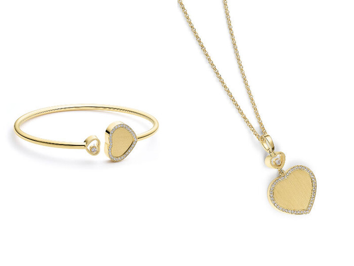 Chopard - BST trang sức “Golden Hearts” từ dòng sản phẩm Happy Hearts ảnh 4 Chopard - BST trang sức “Golden Hearts” từ dòng sản phẩm Happy Hearts ảnh 4