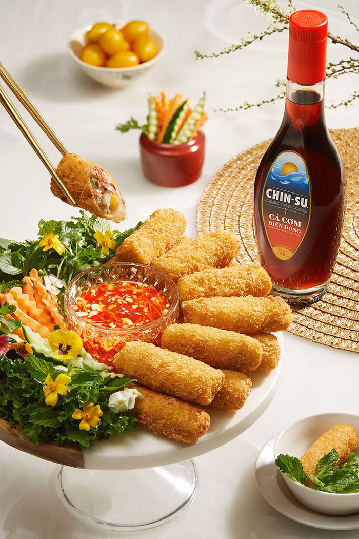 món ăn chả giò an khang