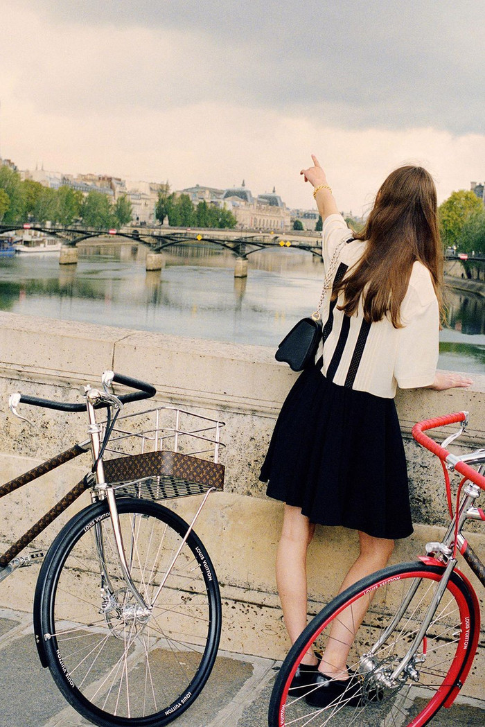 xe đạp Louis Vuitton