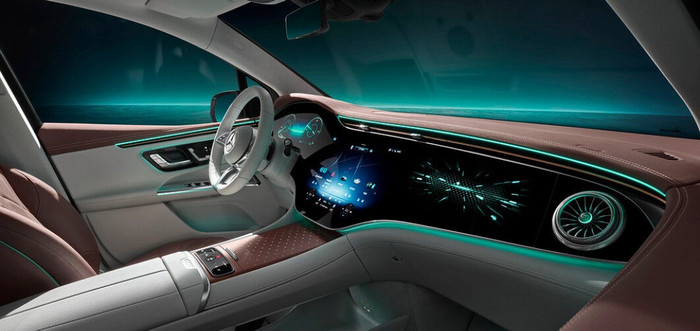 Mercedes-Benz EQE SUV lộ ảnh nội thất trước khi ra mắt ảnh 1 Mercedes-Benz EQE SUV lộ ảnh nội thất trước khi ra mắt ảnh 1