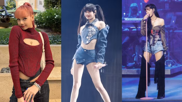 phối áo corset của BLACKPINK 