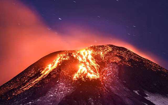 Núi lửa Villarrica - Chile