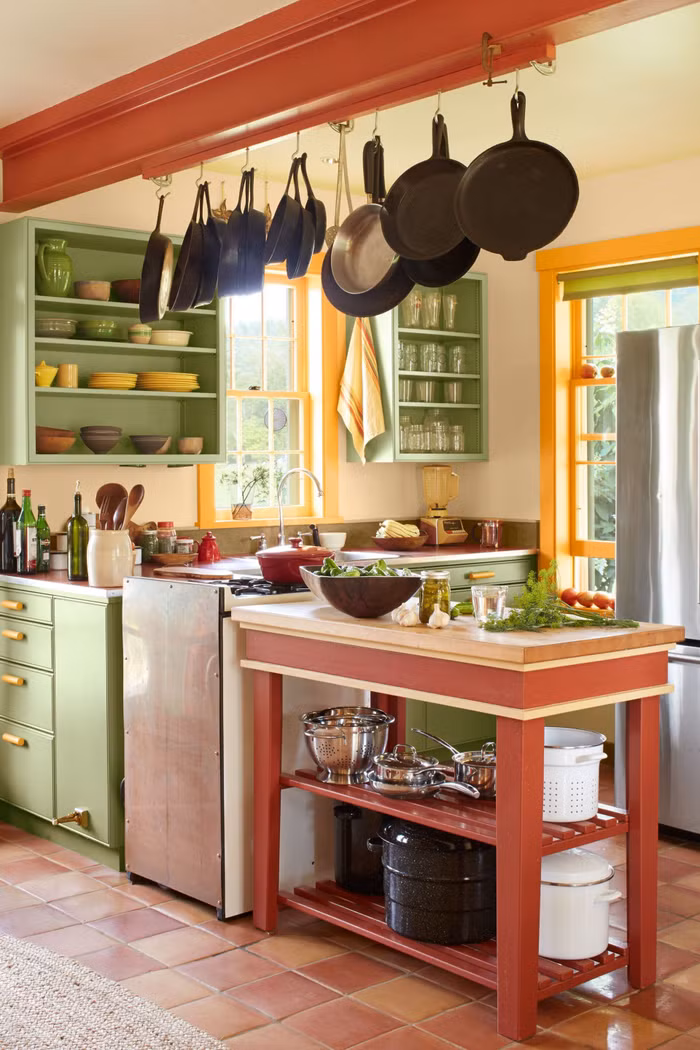 Nét đẹp cổ điển của những phòng bếp thiết kế theo phong cách Vintage-5