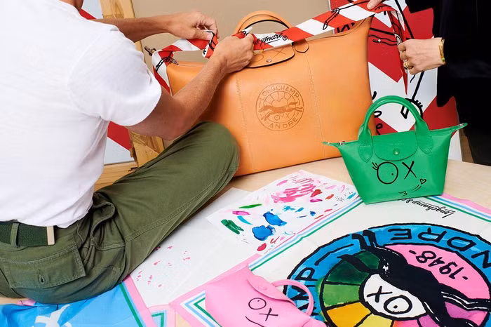 Longchamp hợp tác cùng nghệ sĩ Graffiti André Saraiva
