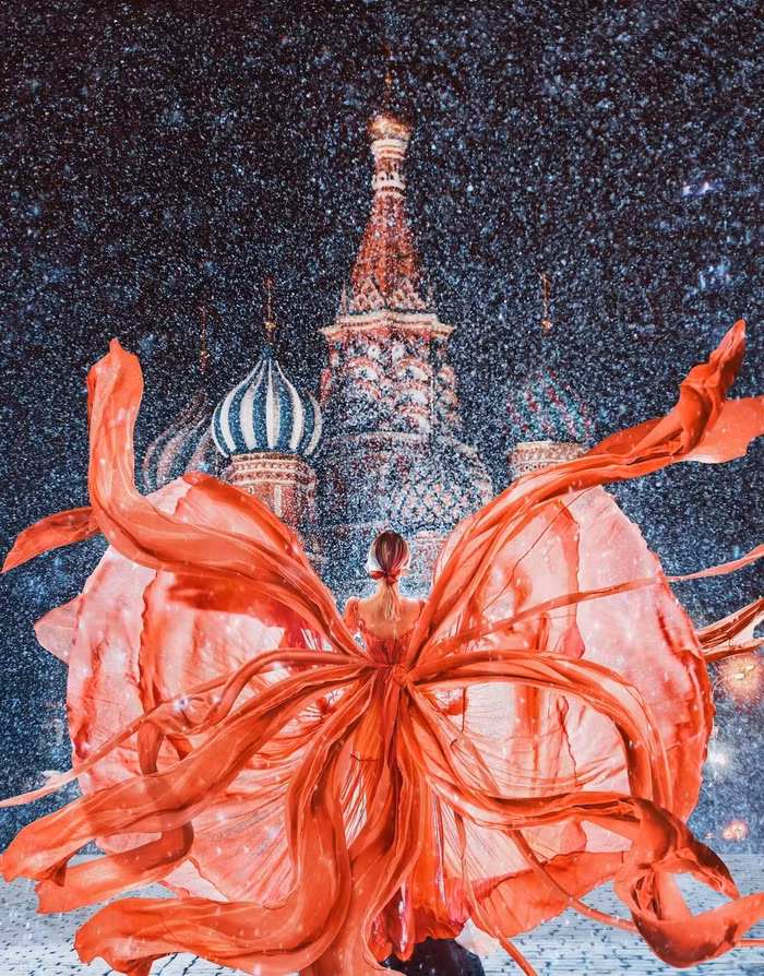 Check-in cả thế giới với váy dạ hội-3