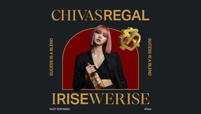 Chivas bổ nhiệm Lisa Blackpink làm tân đại sứ thương hiệu