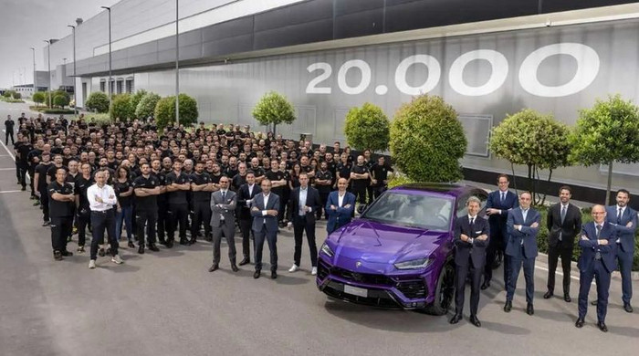 20.000 chiếc Lamborghini Urus được xuất xưởng trong vòng 4 năm