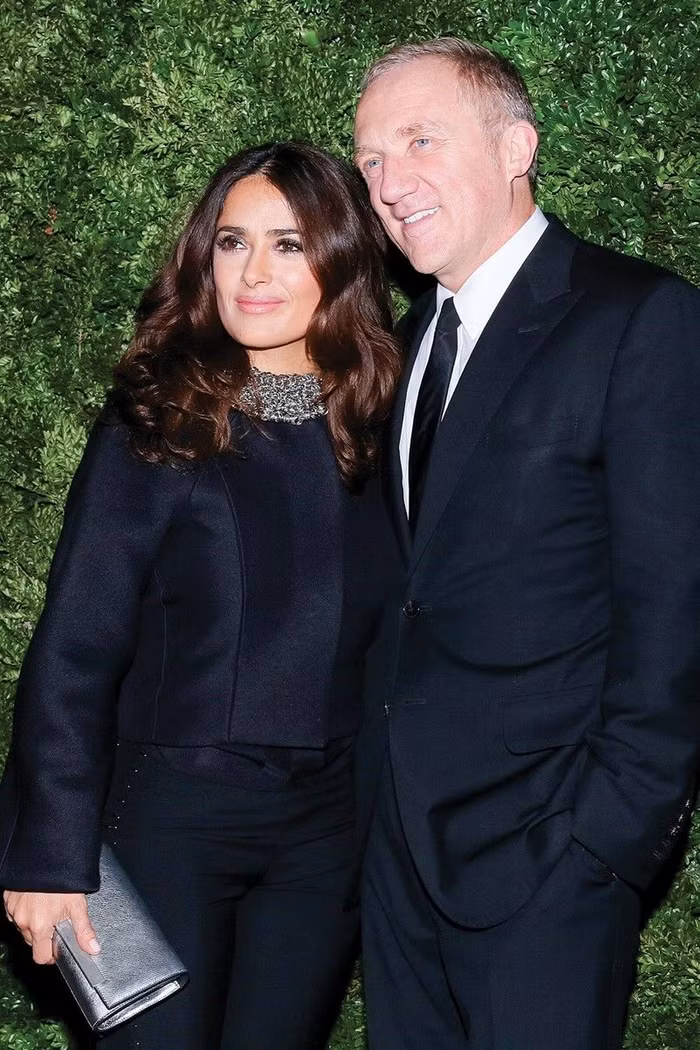 Tỷ phú François-Henri Pinault và vợ Salma Hayek