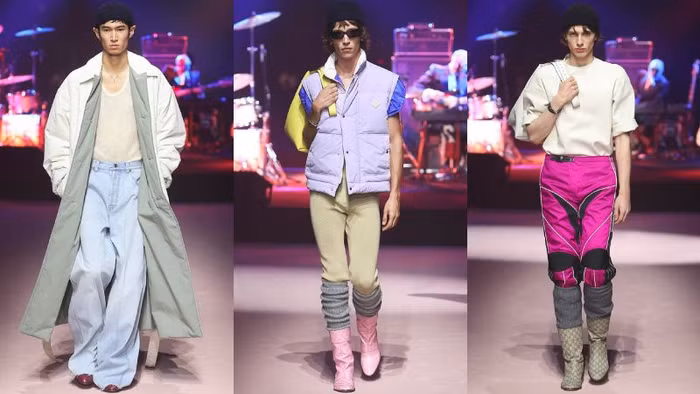 BST Gucci Thu Đông Nam 2023