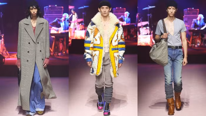 BST Gucci Thu Đông Nam 2023 những tạo tác thời trang maximalism