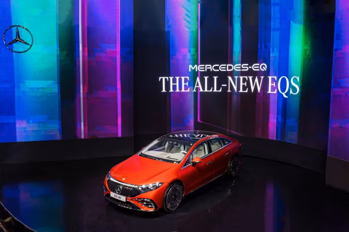 Sedan điện EQS của Mercedes-Benz tại Triển lãm ô tô Việt Nam 2022